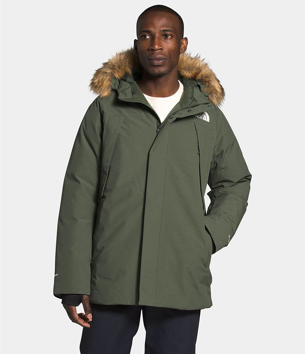 The North Face New Outerboroughs Isolierte Jacken Herren - Olivgrün CH-846DEND